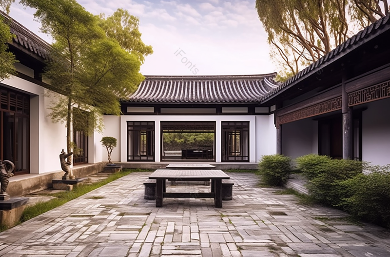 中国特色民居小院古代四合院建筑,高清,摄影图,摄影图片,图片大全,摄影图免费下载